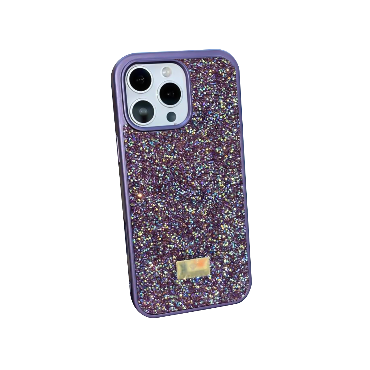 Чехол для iPhone 16 Pro Max "Diamonds" (Purple)