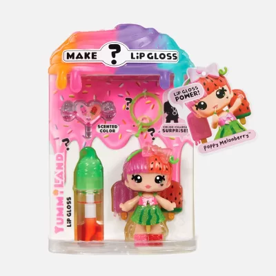 Яммиленд Игр набор Кукла Поппи Мелонберри с наб для изгот. блеска для губ для детей Yummiland