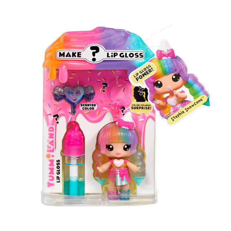 Яммиленд Игр набор Кукла Стефи Сноукон с наб. для изгот. блеска для губ для детей Yummiland