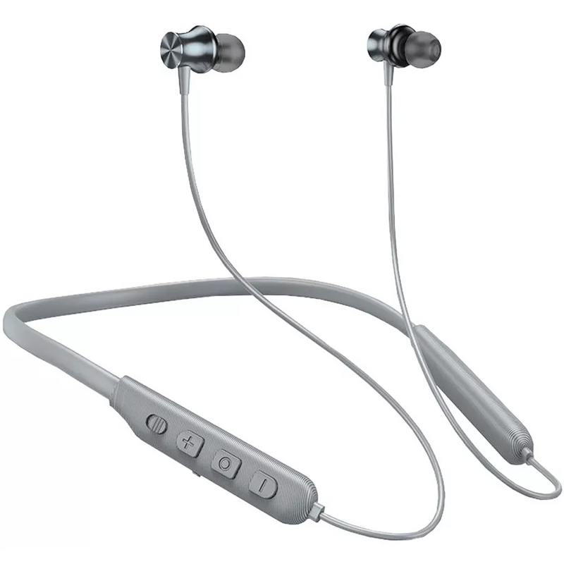 Bluetooth наушники с шейной дугой Hoco ES64, серый