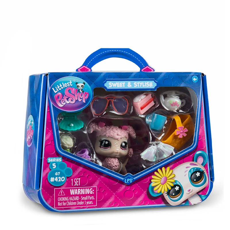 Игровой набор "Стиль", фигурка животного с аксессуарами, Пудель (Основная)