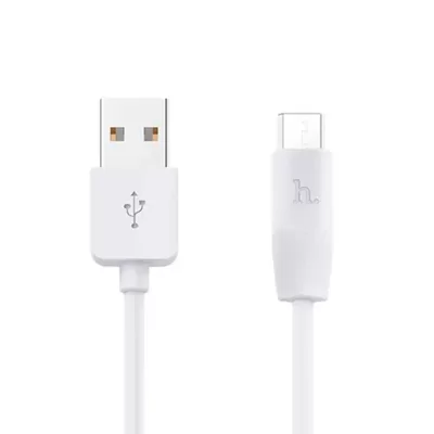 Кабель USB/Micro Hoco X1 (2м), белый
