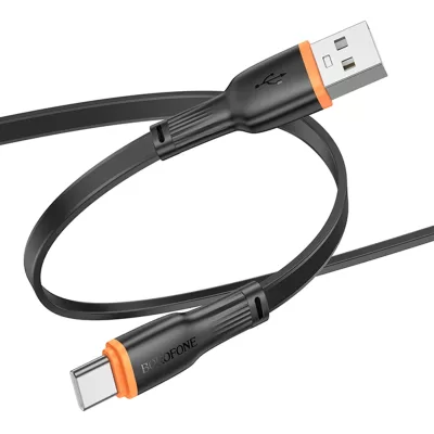 Кабель USB/Type-C Borofone BX118 3A (1м), черный