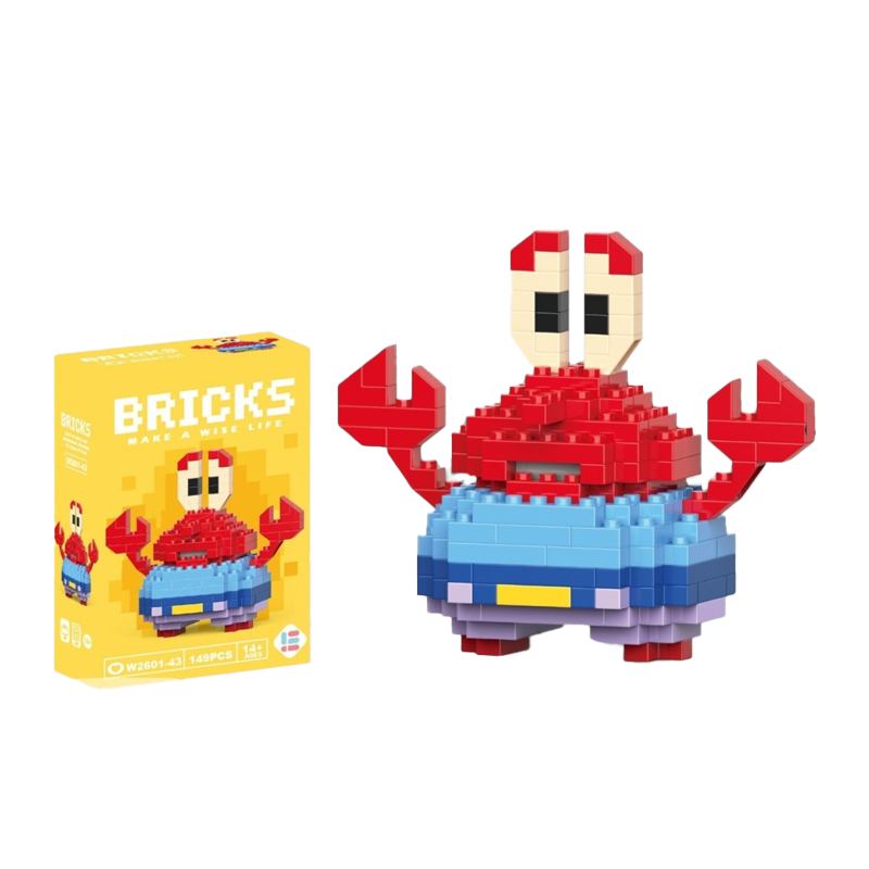 Конструктор "Briks Mr Krabs" №2601-43 (150 деталей)