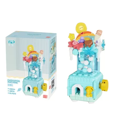 Конструктор "Gashapon machine" голубой №2478 (428 дет.)