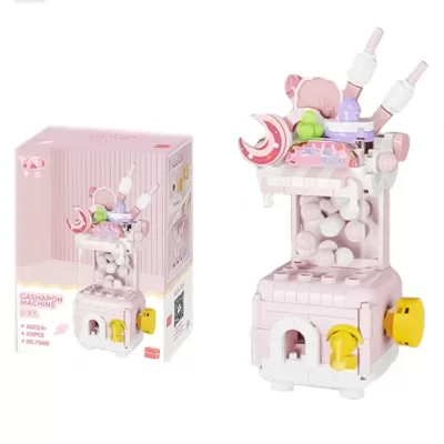 Конструктор "Gashapon machine" розовый №2480 (439 дет.)