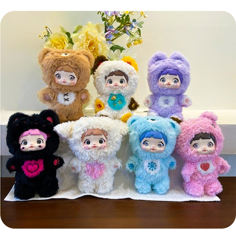 Мягкая игрушка Nommi Бесконечная красота в сюрприз-боксе 20см, 1шт.,