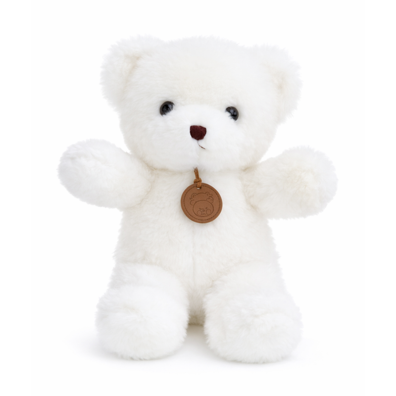 Мягкая игрушка "Мишка", белая (30см)