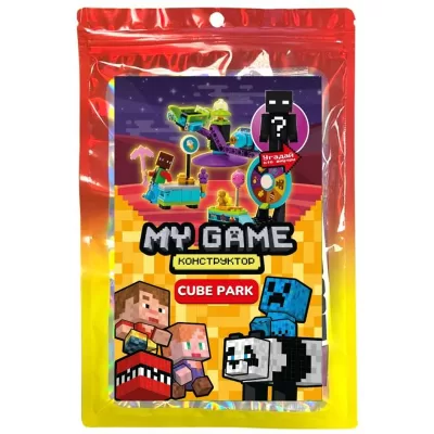Набор для конструирования "Моя Игра. Кубический парк", 137 деталей