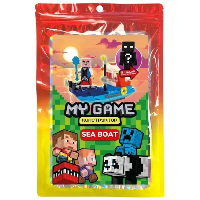 Набор для конструирования "Моя Игра. Морской кораблик", 125 деталей