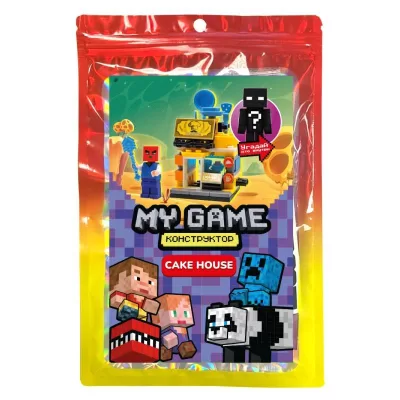 Набор для конструирования "Моя Игра. Тортовый домик", 101 деталь