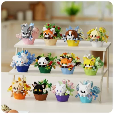Набор конструкторов "Paborna" animal cupcakes, в ас-те 12шт (211-267 д)