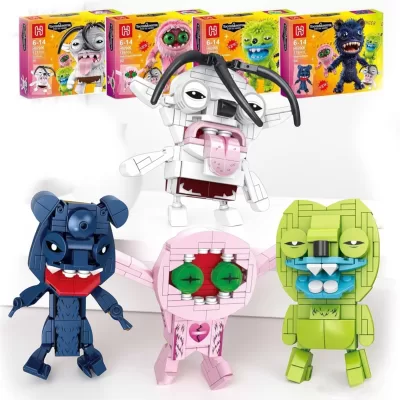 Набор конструкторов "Tooth Monsters" Fugglers, №H82006, в асс-те 8шт