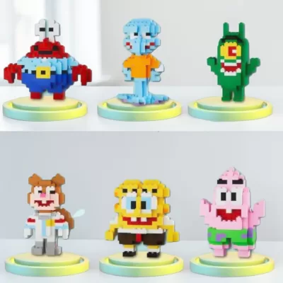 Набор конструкторов "Universal" spongebob, в асс-те 12шт (580-667 дет.)