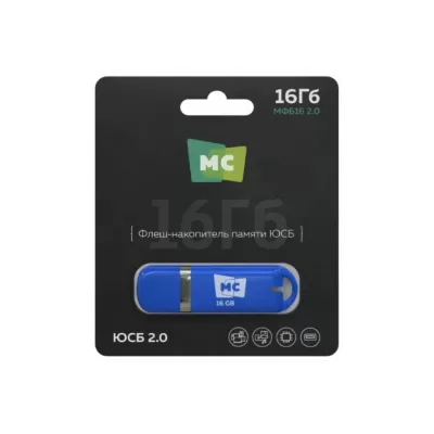 Накопитель USB 16 GB 2.0 More Choice MF16m Red