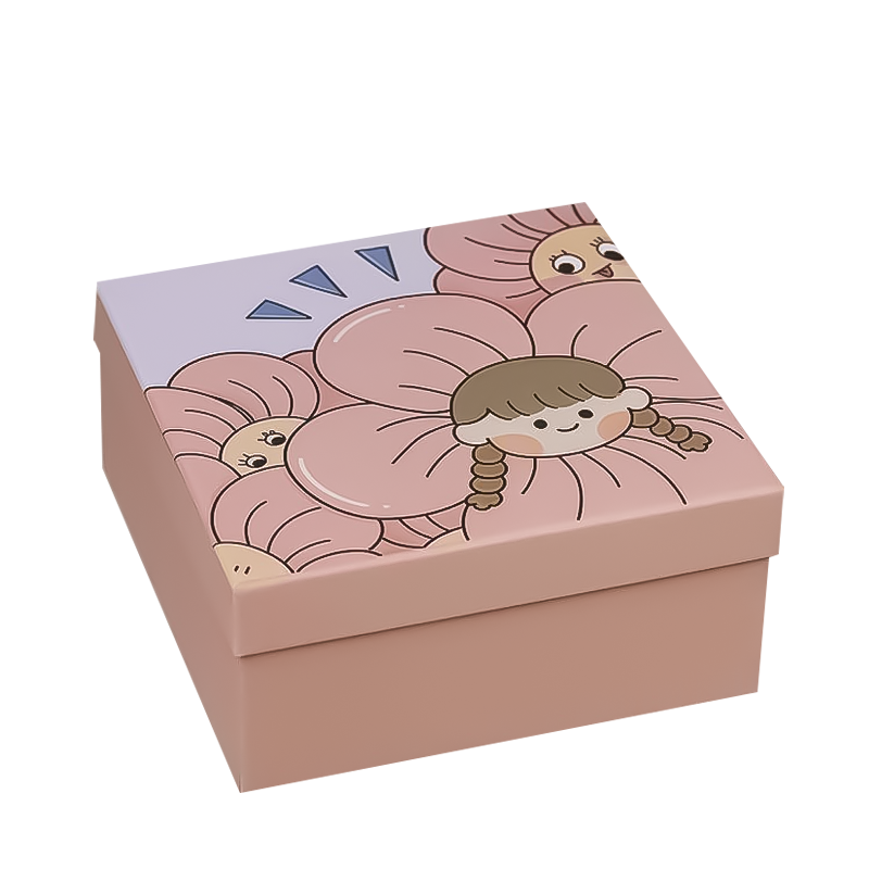 Подарочная коробка Ромашка, 18 18 8,5 Подарочная коробка "Ромашка", 18*18*8,5