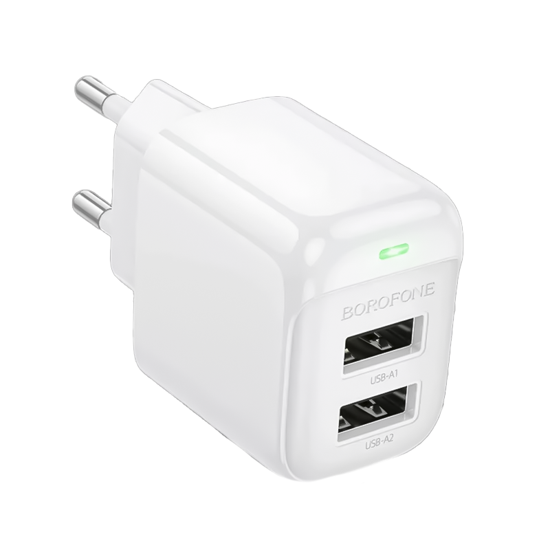 СЗУ Borofone BAS41A 2USB 12W белый