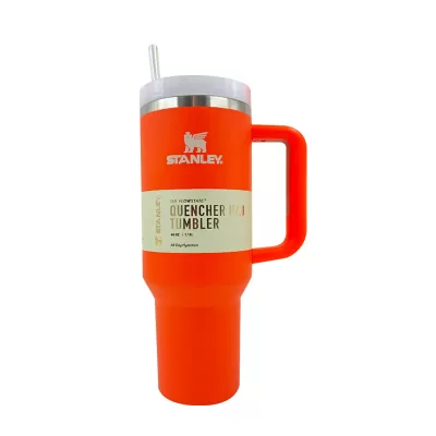 Термокружка STANLEY QUENCHER H2.0 1,18L с трубочкой оранжевый