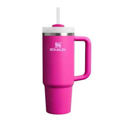 Термокружка STANLEY QUENCHER H2.0 1,18L с трубочкой фуксия