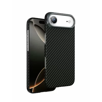 Чехол для iPhone 17 Air Keephone Kevilar DIAGO (Black Titanium)