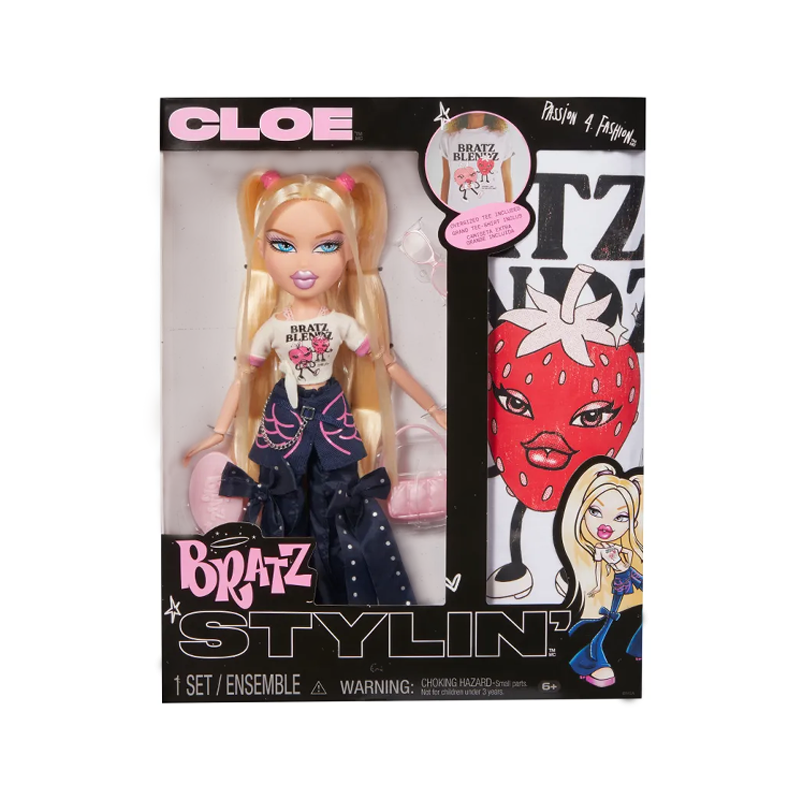 Игровой набор Кукла Братц Хлоя Stylin’ Bratz с футболкой