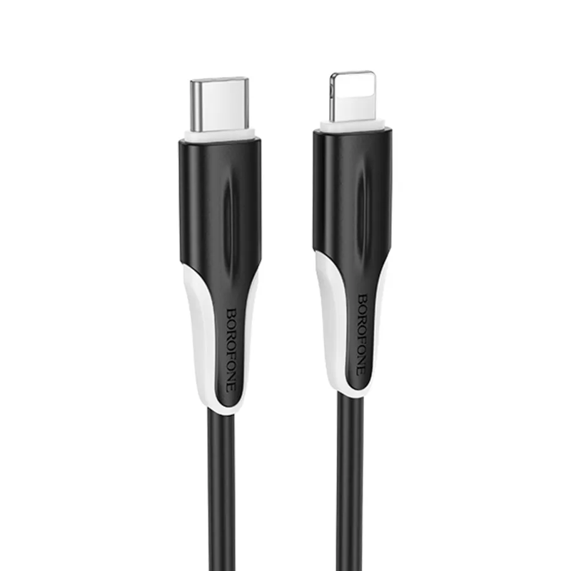 Кабель Type-C Lightning Borofone BX119 1m 27W черный